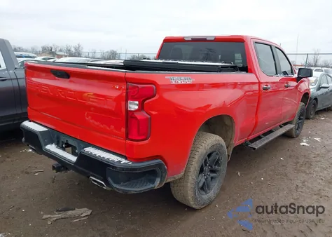 2020 Chevrolet Silverado 1500 Custom Trail Boss from USA, damaged, VIN 1GCPYCEF3LZ139724